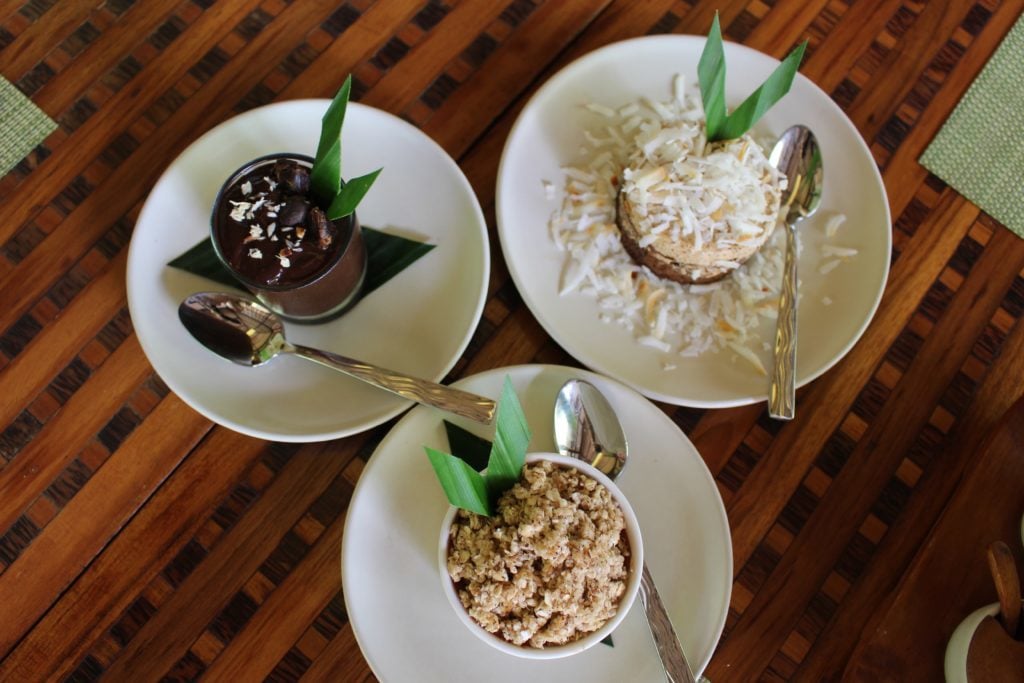 Bowls of delicious food