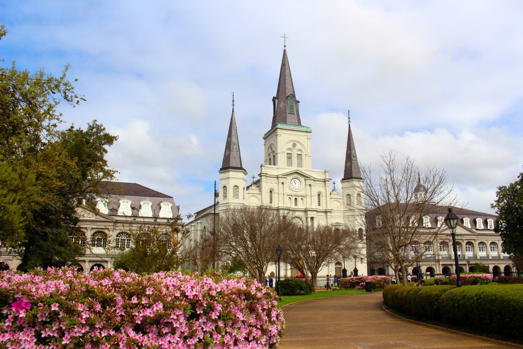 Jackson Square in New Orleans - one of the must-see places on a solo female travel adventure in NOLA