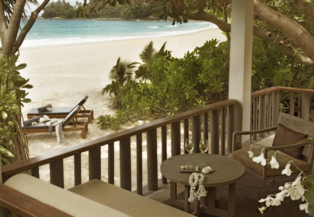 Balcony overlooking the beautiful Surin Beach