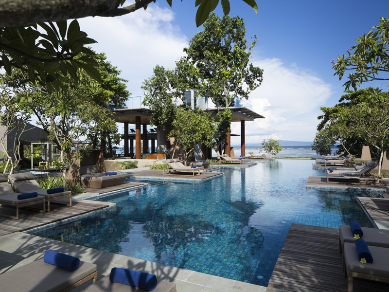 Pool at the Maya Ubud Resort & Spa, Ubud, Bali, Indonesia