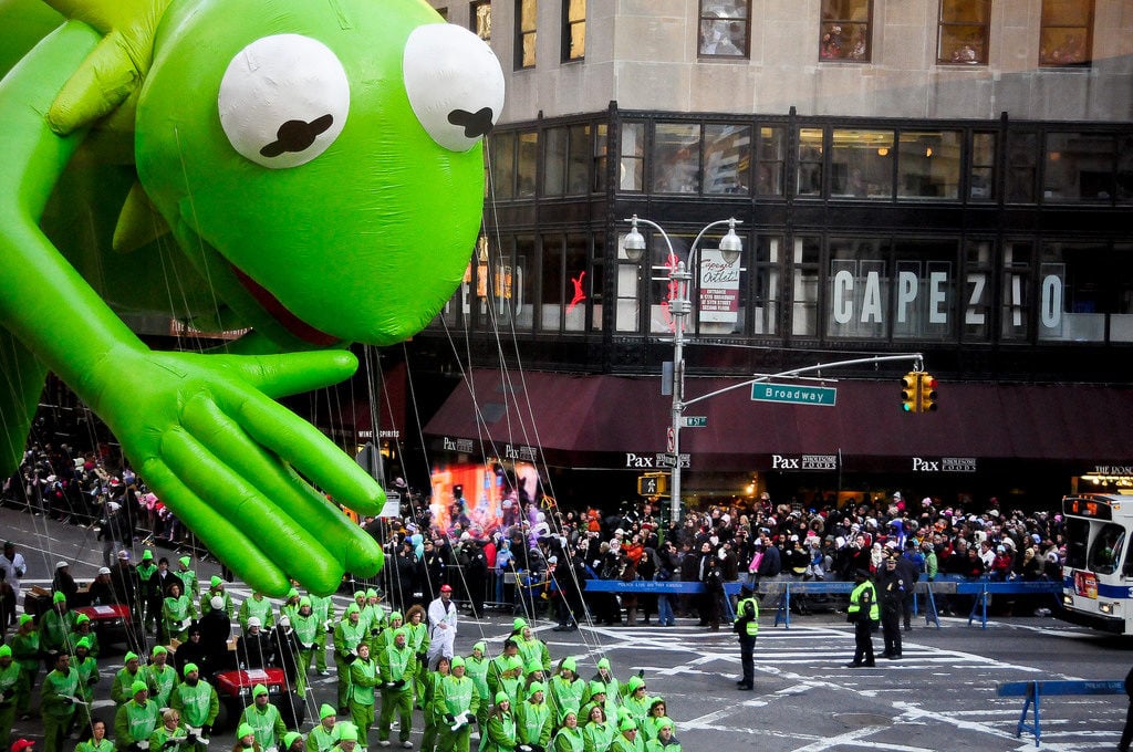 A giant at the Macy's Thanksgiving Day Parade