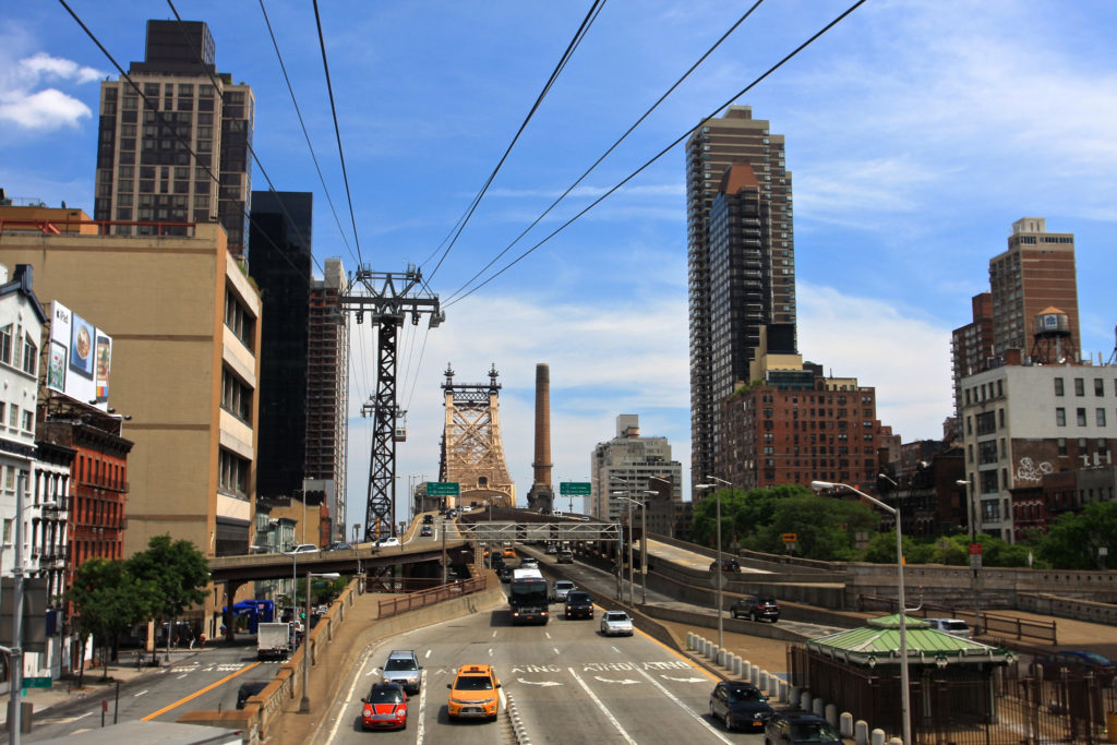 Taking the Roosevelt Island Tramway is a must do in NYC. Make sure to add it to your New York City bucket list