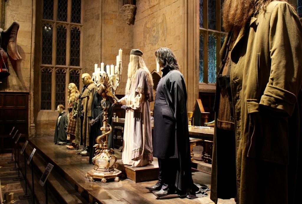 Costumes of the characters in Harry Potter