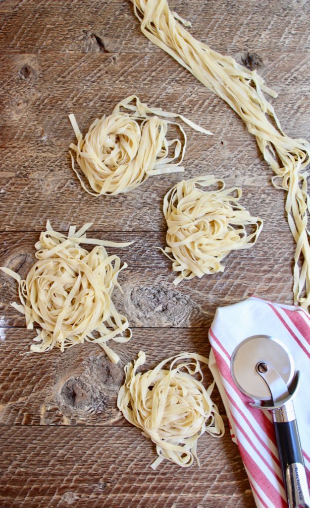 Looking for some Italian food inspiration? If you're ready to take your pasta dishes to the next level, store-bought pasta just isn't going to cut it. In this post, we detail exactly how to make pasta from scratch, with or without a stand mixer, pasta roller, and pasta cutter. Here's our authentic homemade pasta recipe, which we learned during a cooking class in Florence, Italy! Buon appetito!