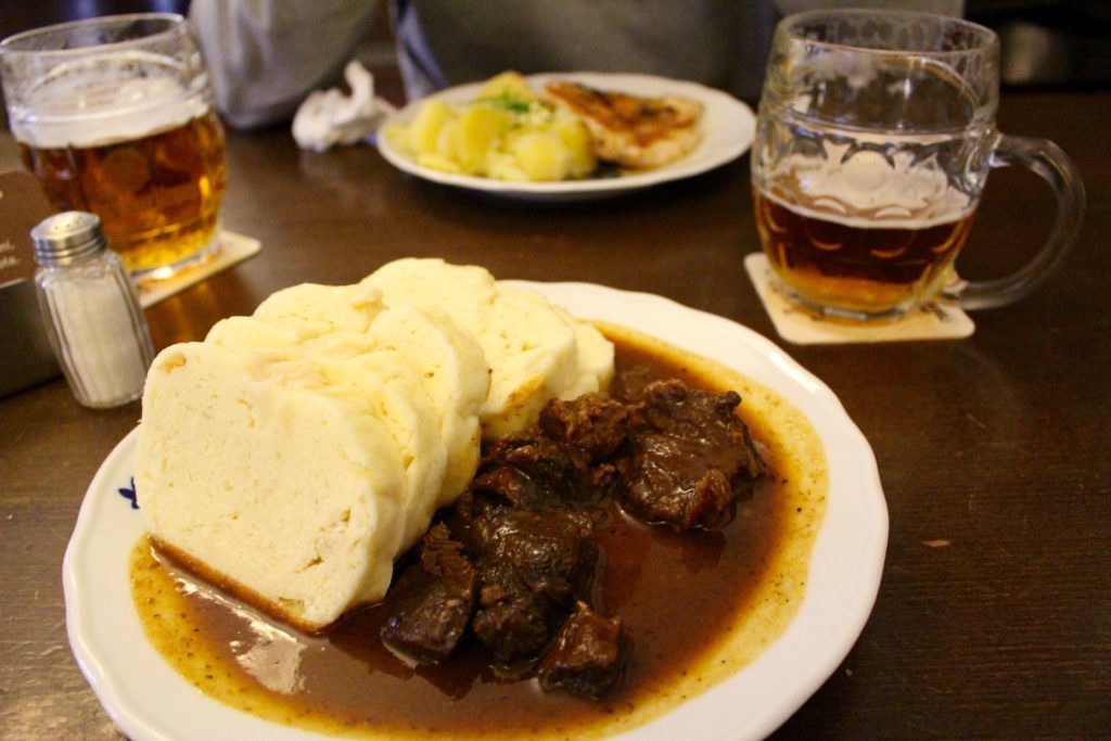 Traditional Czech food