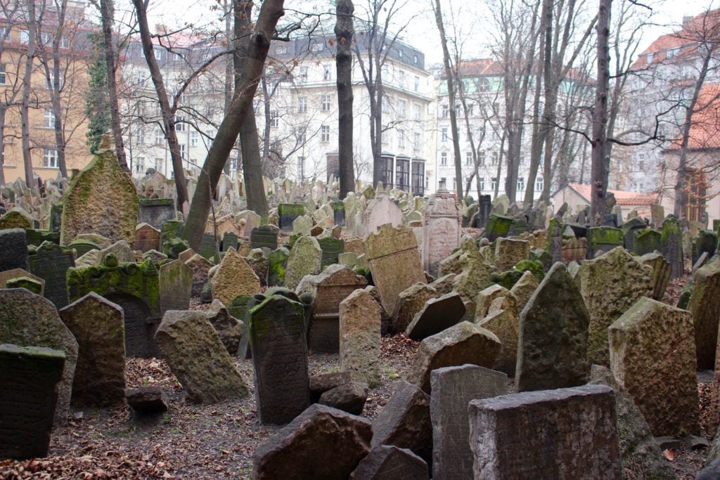 The Jewish Cemetery in Prague