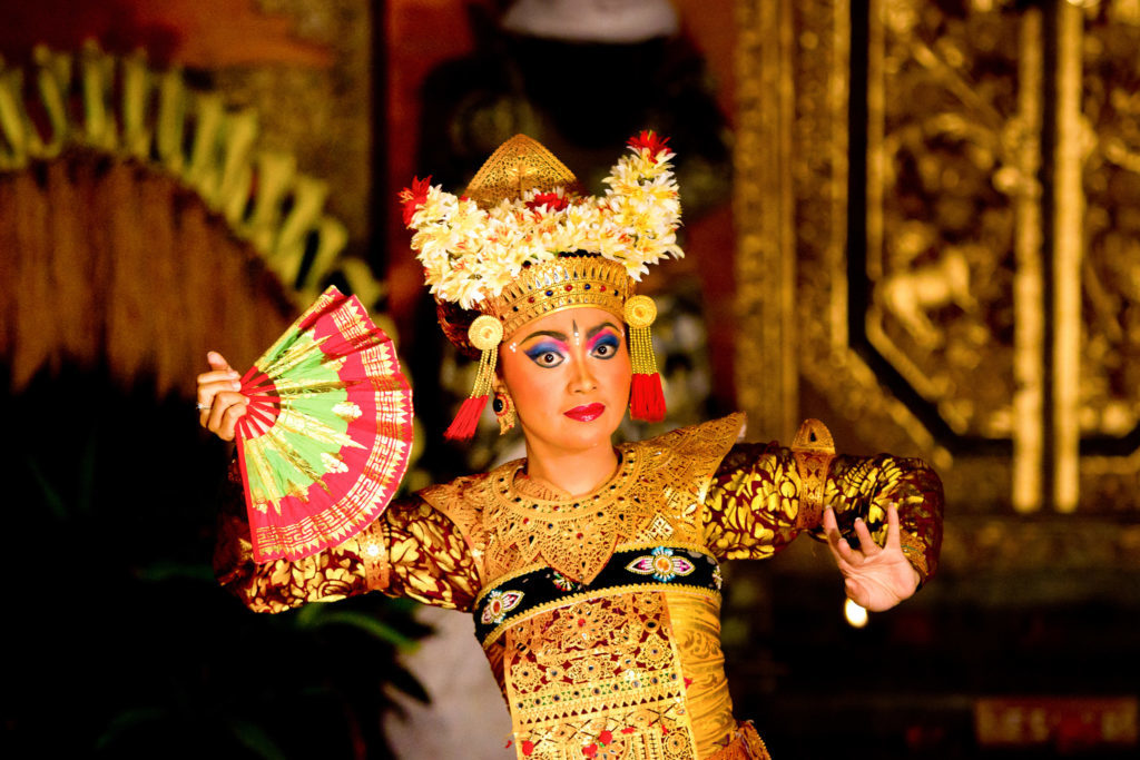 Balinese woman doing the Ramayana dance