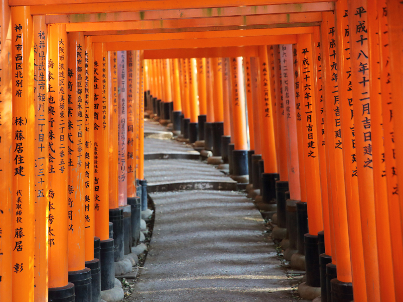 The wonderful Fushimi Inari Taisha - the most visited shrine by foreign travelers. Your two days in Kyoto will not be complete without a visit to the Fushimi Inari Shrine.