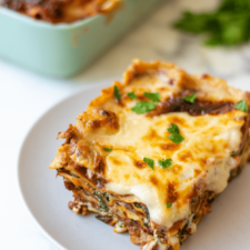Best Vegetarian Lasagna Bolognese (with Spinach-Ricotta &amp; Béchamel)-image