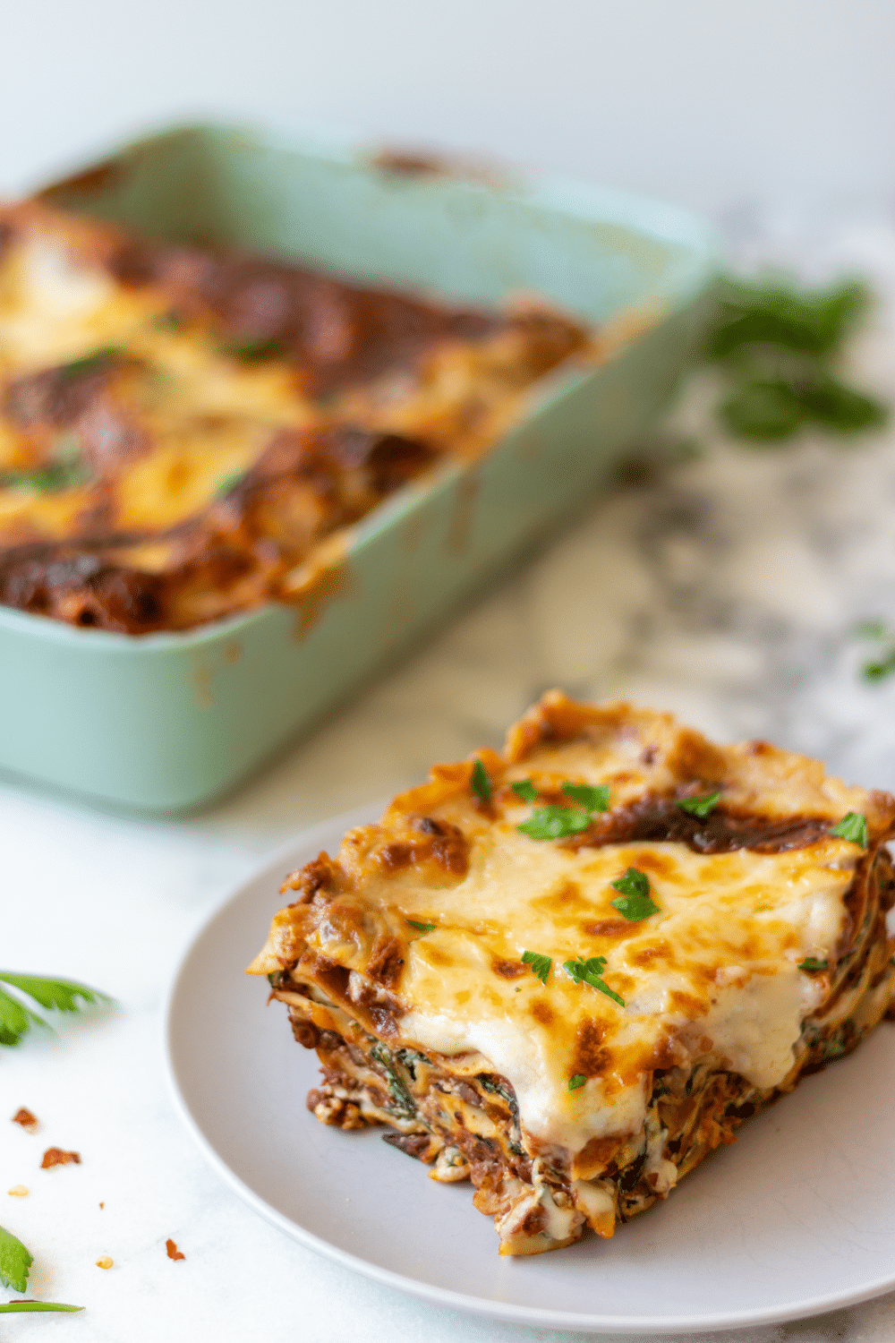 Best Vegetarian Lasagna Bolognese (with Spinach-Ricotta & Béchamel)