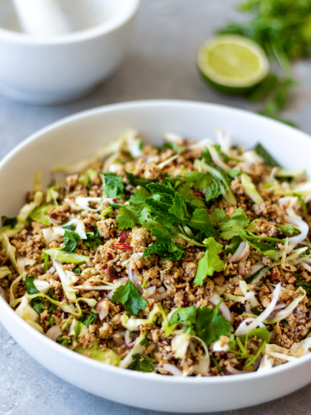 Thai Vegan Larb recipe