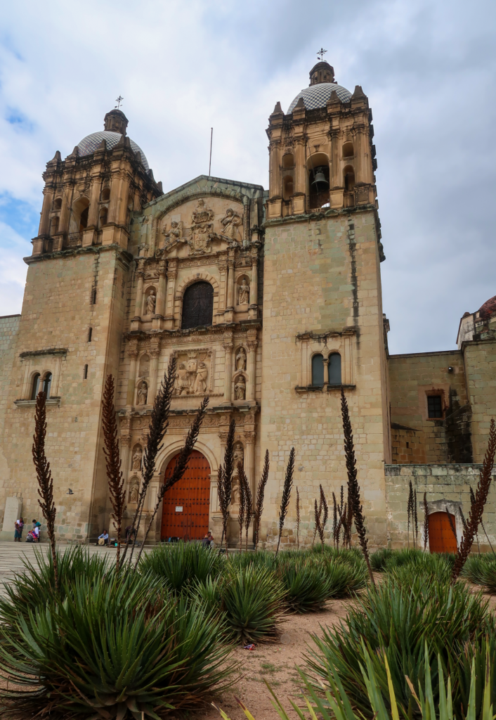 The Templo de Santo Domingo in the city center of Oaxaca