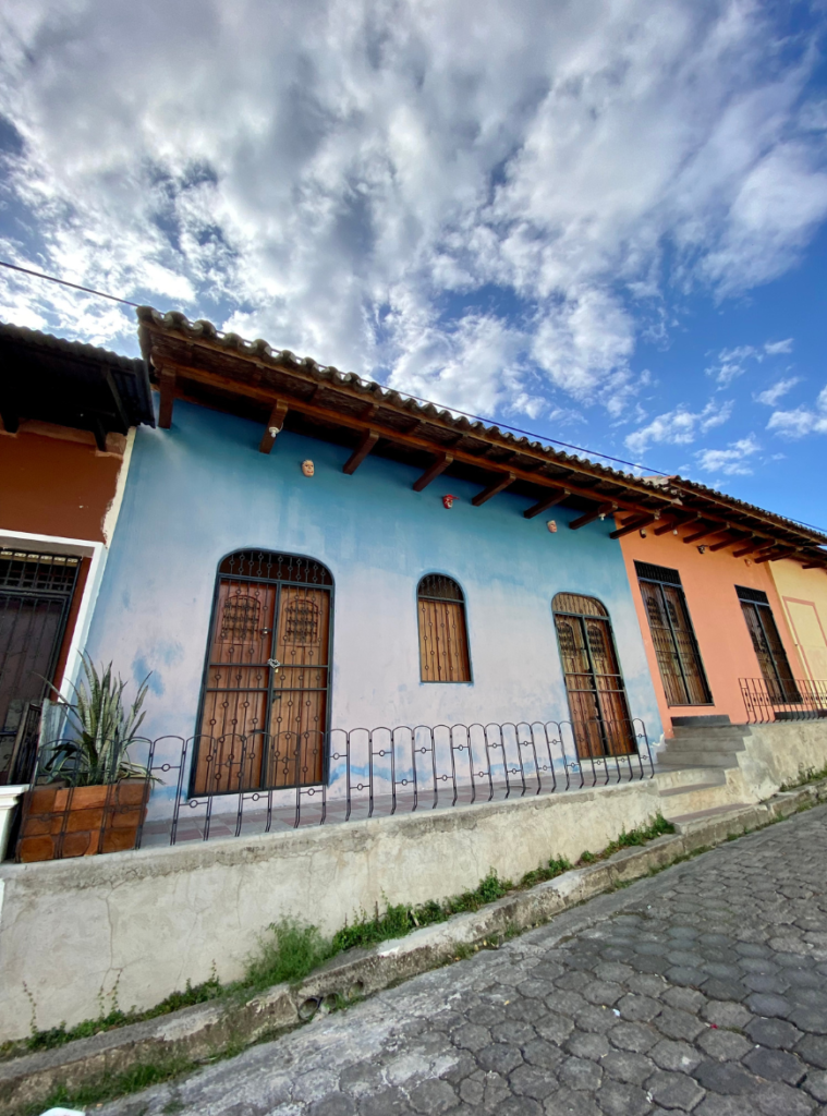 Colorful buildings in Granada, Nicaragua