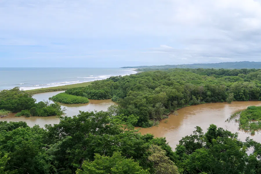 The Biological Reserve view in Nosara