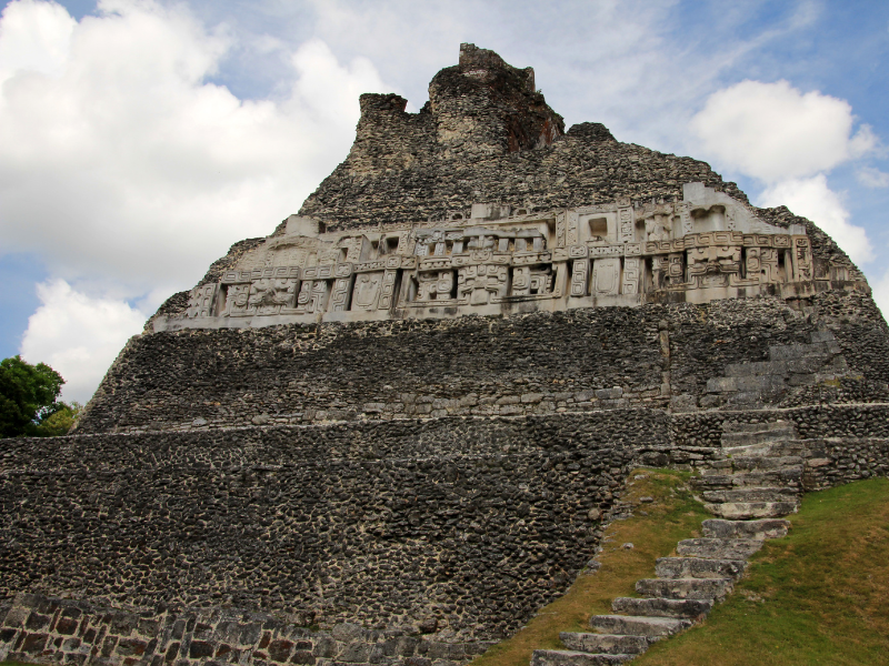 Xunantunich ruins in Belize outside of San Ignacio