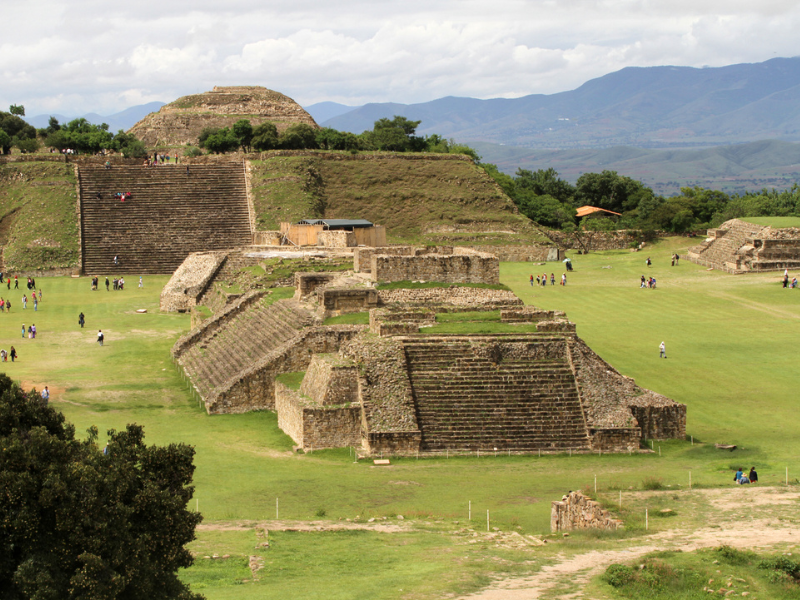 Monte Alban is a historic site in Oaxaca City digital nomads can't miss!