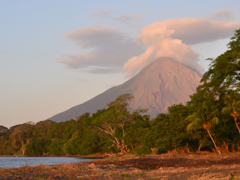 Volcano in Nicaragua - one of the top reasons to visit Nicaragua