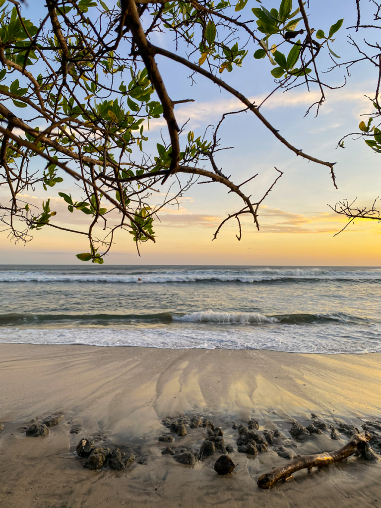 Watching the sunset in Playa Negra, Costa Rica - one of the best things to do in Playa Negra, Costa Rica
