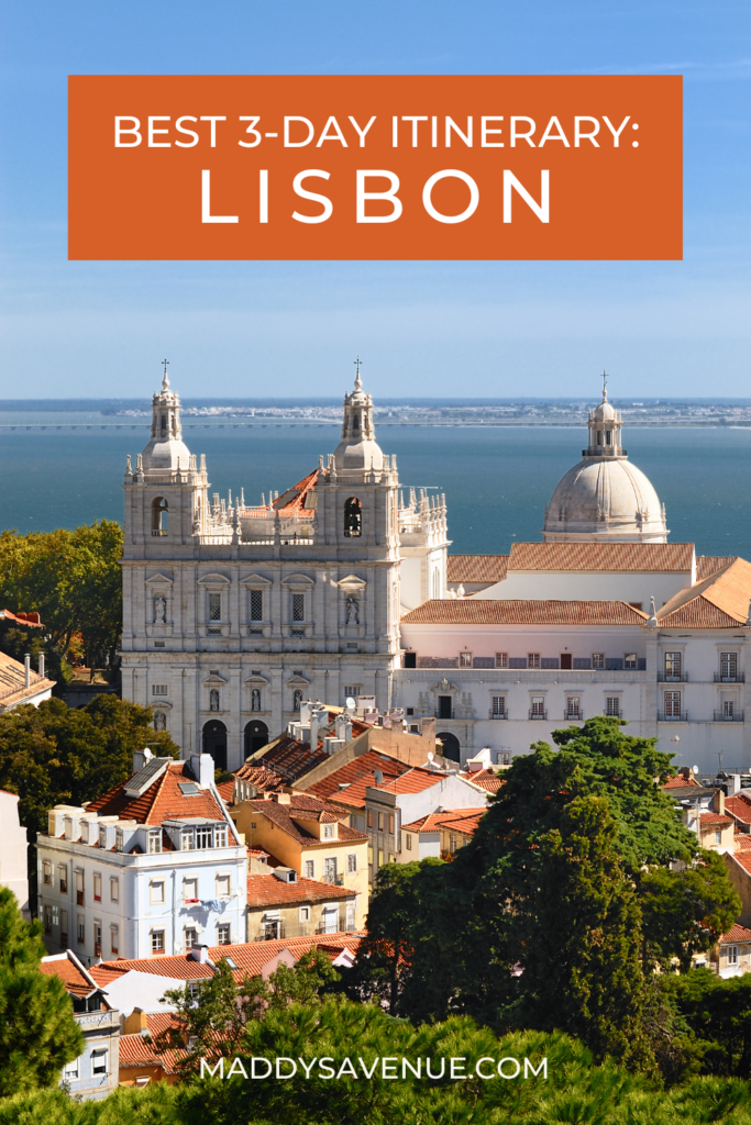 travel itinerary for lisbon