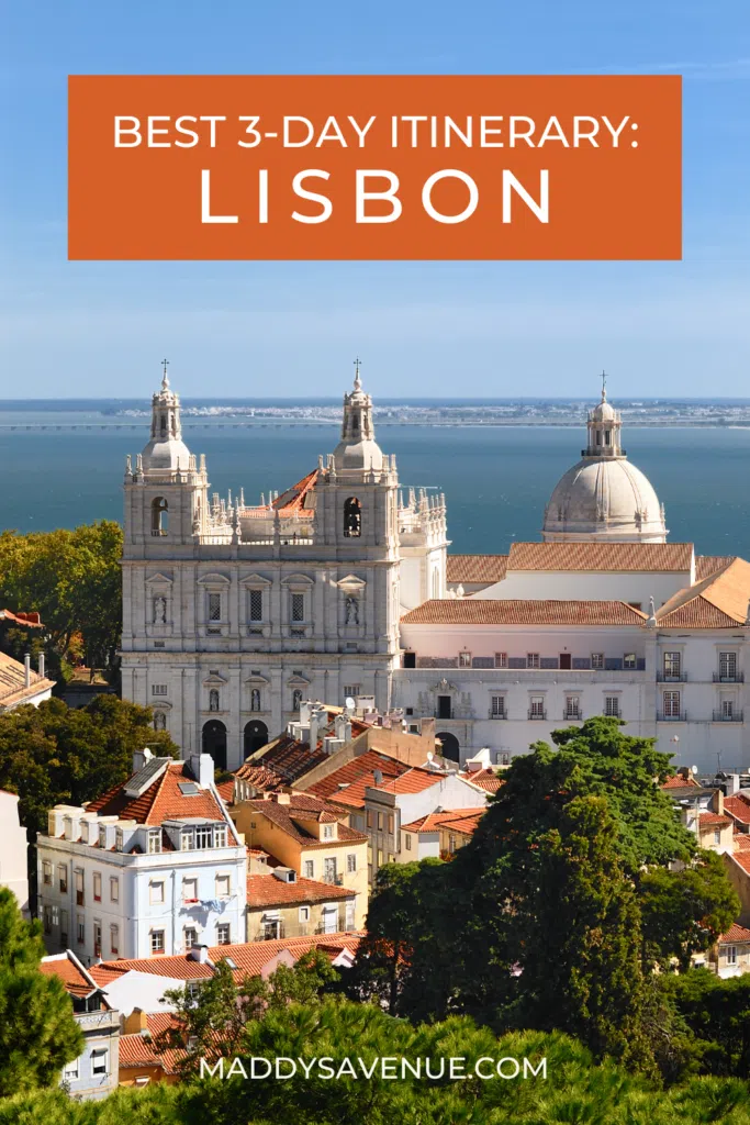 Visiting magical Lisbon? This ultimate 3-Day Lisbon Itinerary is your guide to the best things to do, what to see, where to eat, and more! With 3 days in Lisbon, you’ll have plenty of time to experience the best of Lisbon - or Lisboa, in Portuguese! From roaming the city on foot and exploring historic sites - like São Jorge Caste and Lisbon Cathedral - to trying traditional Portuguese food and drink, you ate in for an amazing time. Click here for the best Lisbon Itinerary!