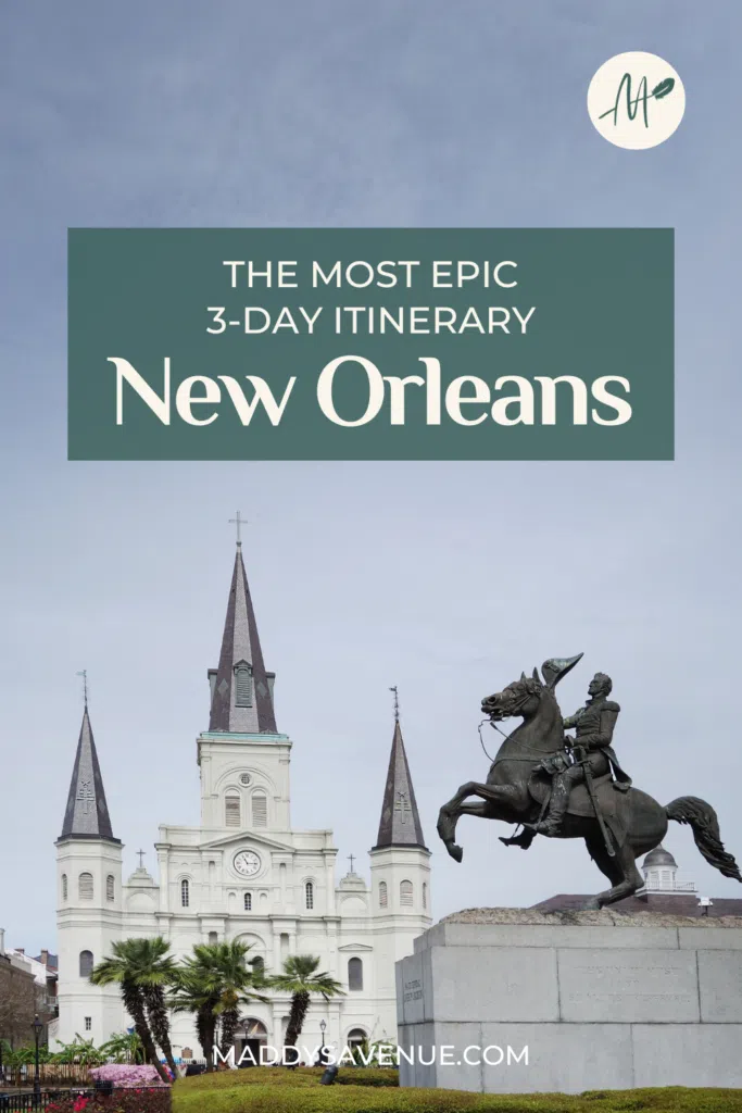 There is no shortage of fun things to do in New Orleans! From exploring the French Quarter, listening to live music on Frenchmen Street, and taking a food tour (NOLA is the best foodie city in America, after all!), to dining at iconic restaurants like Commander's Palace, visiting a plantation, and checking out the WWII Museum. This 3-day New Orleans Itinerary details all of the best things to do in New Orleans in 72 hours.