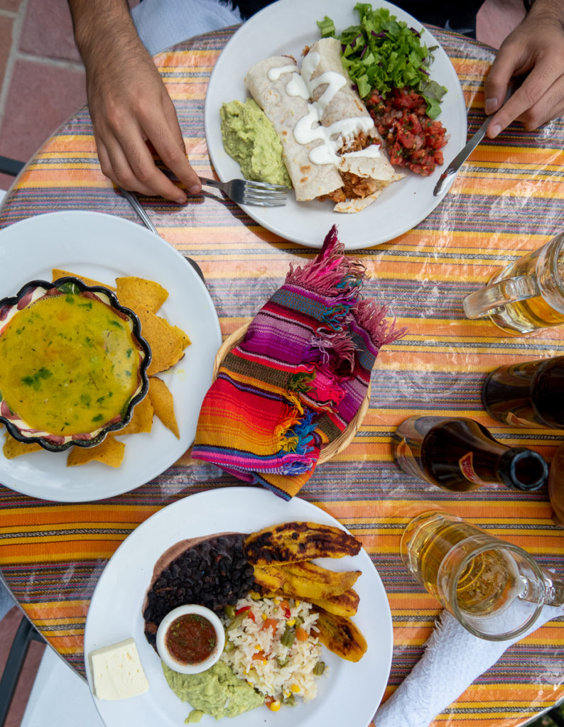 Delicious traditional Guatemalan food