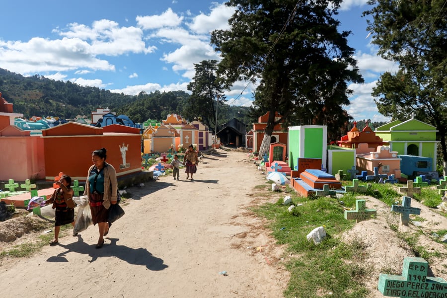 Cemetery in Guatemala