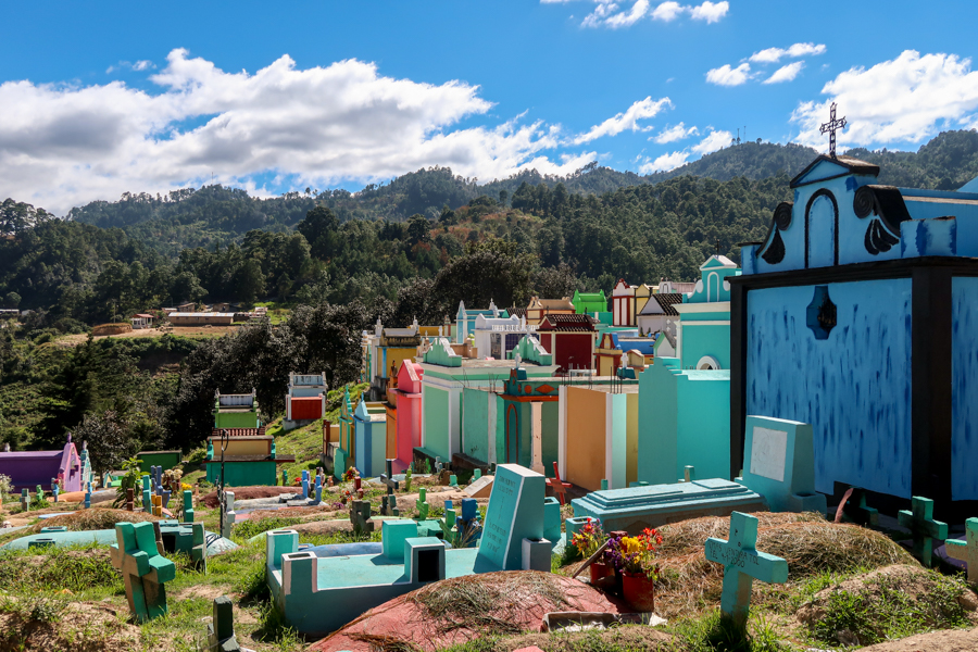 Chichi Cemetery in Guatemala