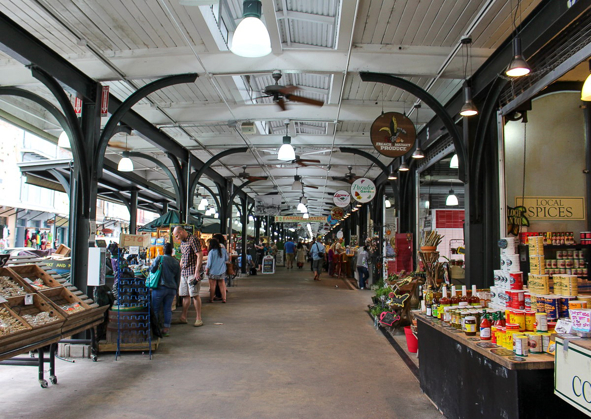 The French Market in New Orleans