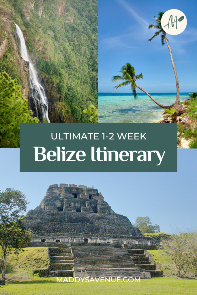 Belize is a nature lover’s fantasy, overflowing with bountiful wildlife, sandy Caribbean islands, ancient Mayan ruins, spectacular scuba diving and snorkeling, and dense rain-forested mountains. Plus, there are many opportunities for enriching cultural experiences! Follow this Belize itinerary for 1 to 2 weeks and find yourself under the spell of this charming land! What to expect from this ultimate Belize itinerary? You'll scuba dive the bursting Belize Barrier Reef and snorkel with sea turtles in the Caribbean Sea. Hike amongst monkeys in the rainforest and explore Mayan mysteries in the famous ATM Cave. Kick back with a Belikin at a chilled-out beach bar and recount your epic tales to bring back home. Ready to lose track of time in Central America’s smallest country? You’ve come to the right place. Let’s dive in!