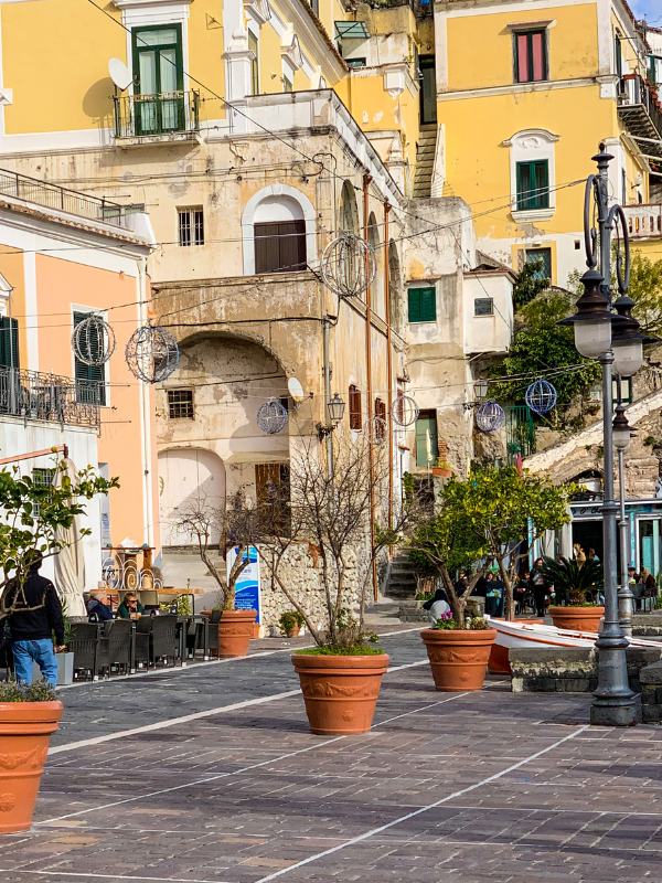 The town of Cetara in Amalfi Coast
