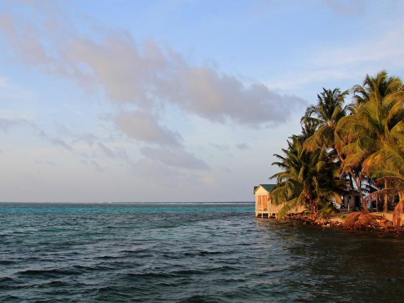 Tobacco Caye, Belize is one of the most beautiful islands in Belize - and must-include on your Belize Itinerary!
