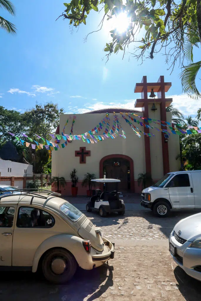 The main church in San Pancho