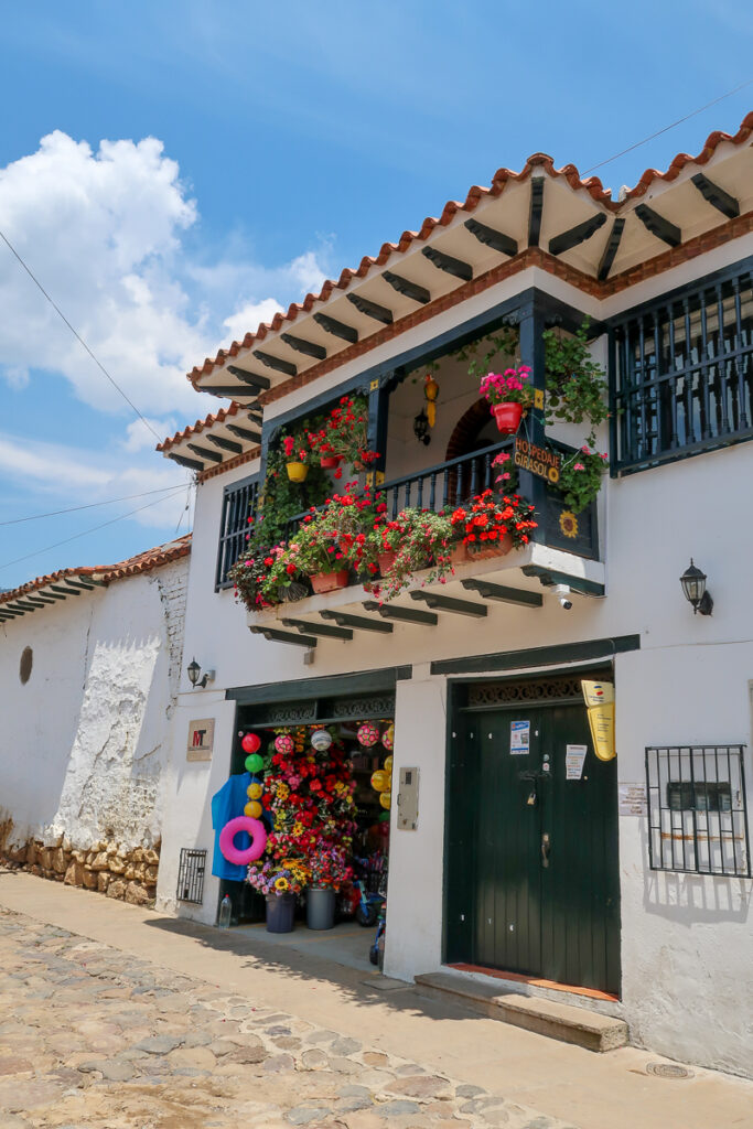Colorful, local shop in Villa de Leyva