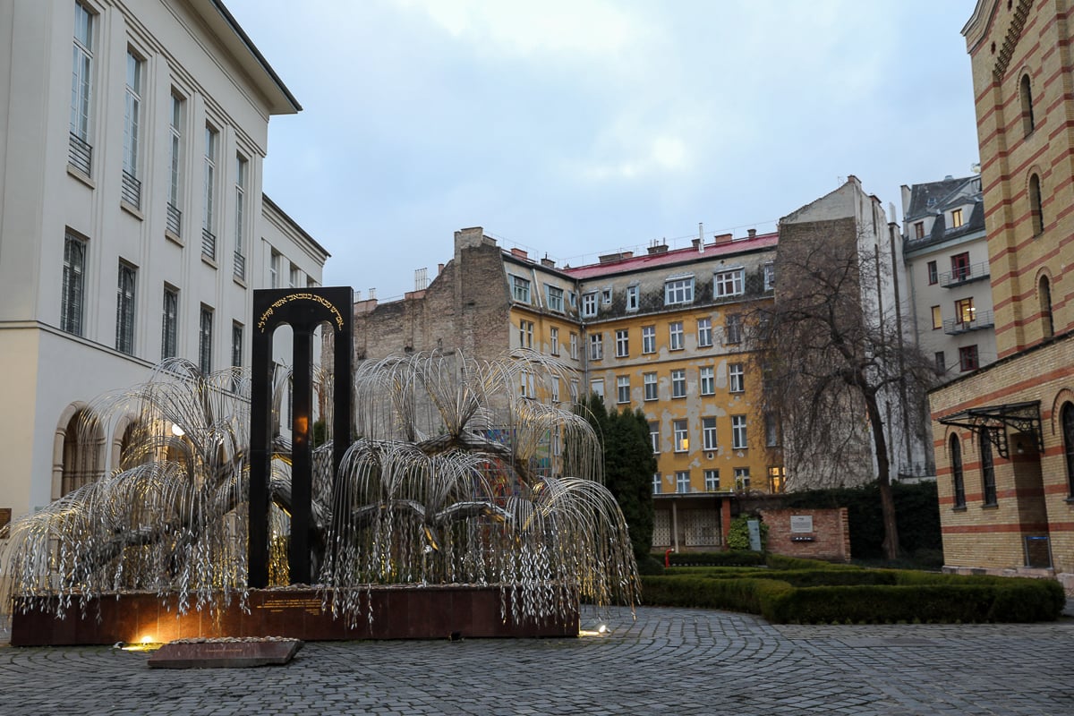 The Tree of Life at Dohány Street Synagogue in Budapest