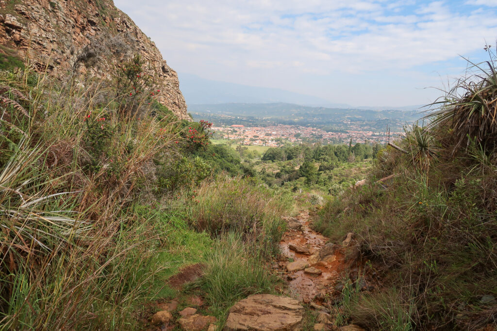 Hiking in the Igaque National Park - one of the best things to do in Villa de Leyva.