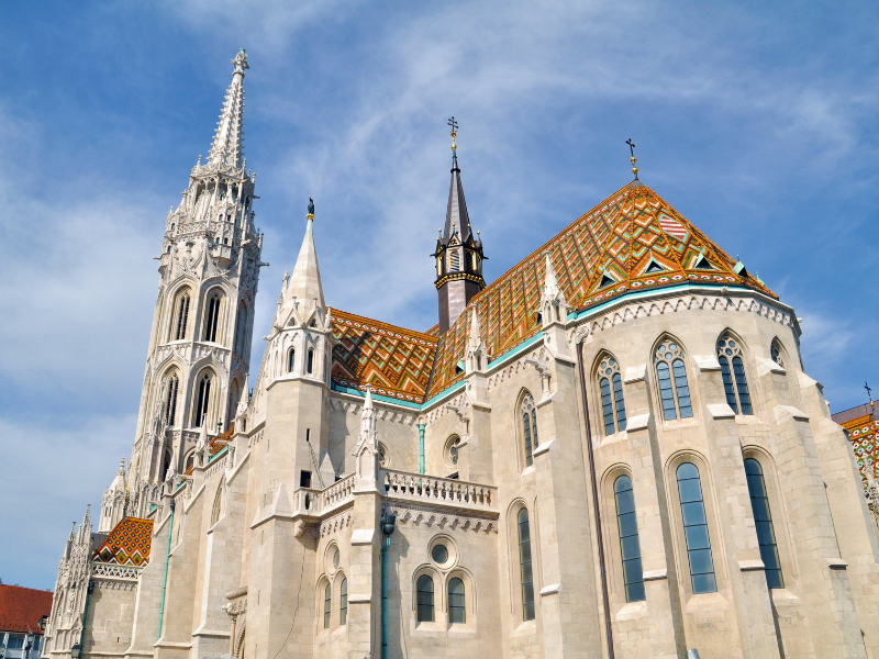 Matthias Church - one of the best things to see in Budapest
