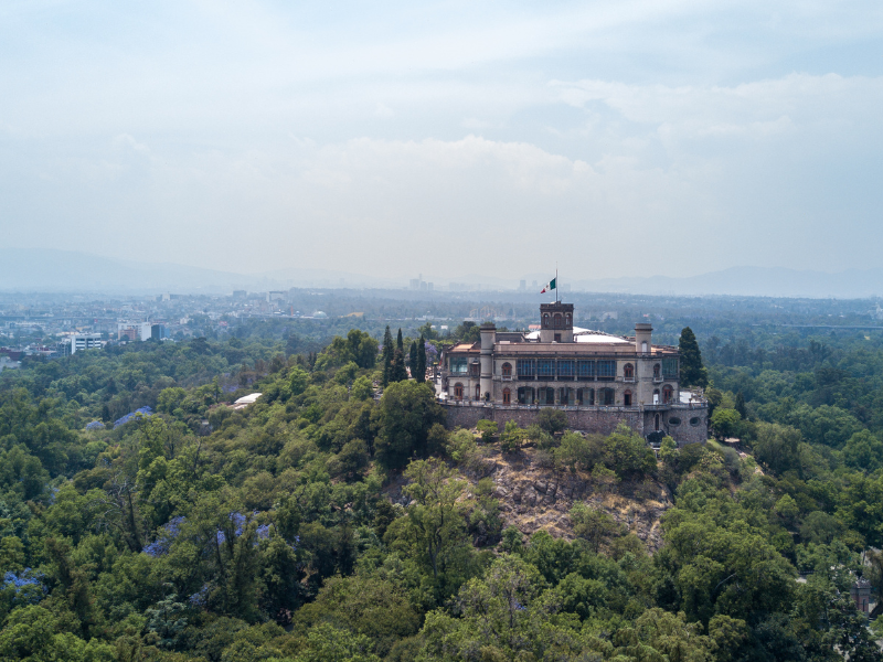 Chapultepec Castle in Mexico City