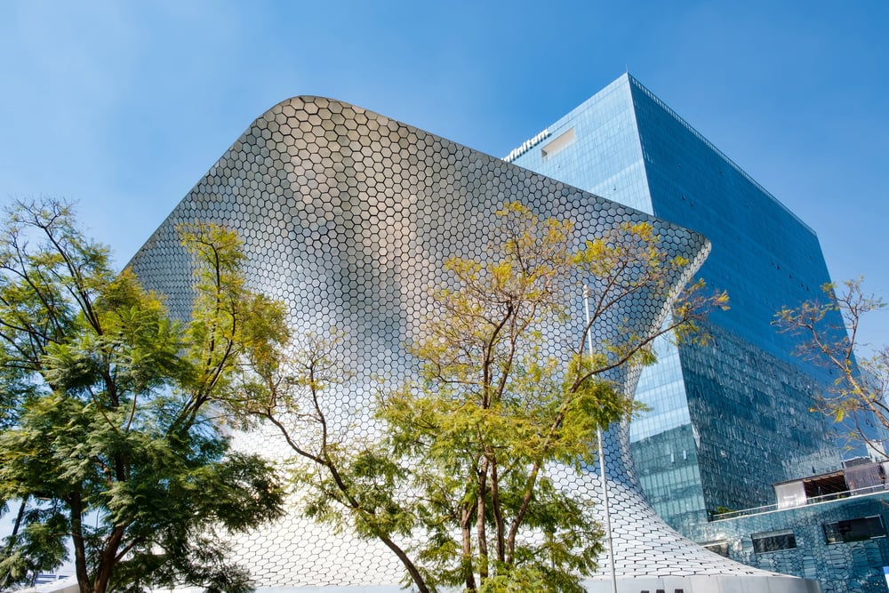 Soumaya Museum. A visit to this place is one of the best things to do in Mexico City.