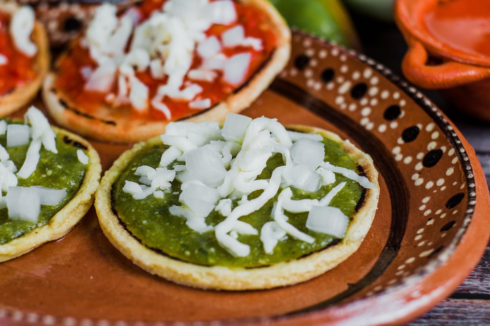 A typical food dish in Puebla