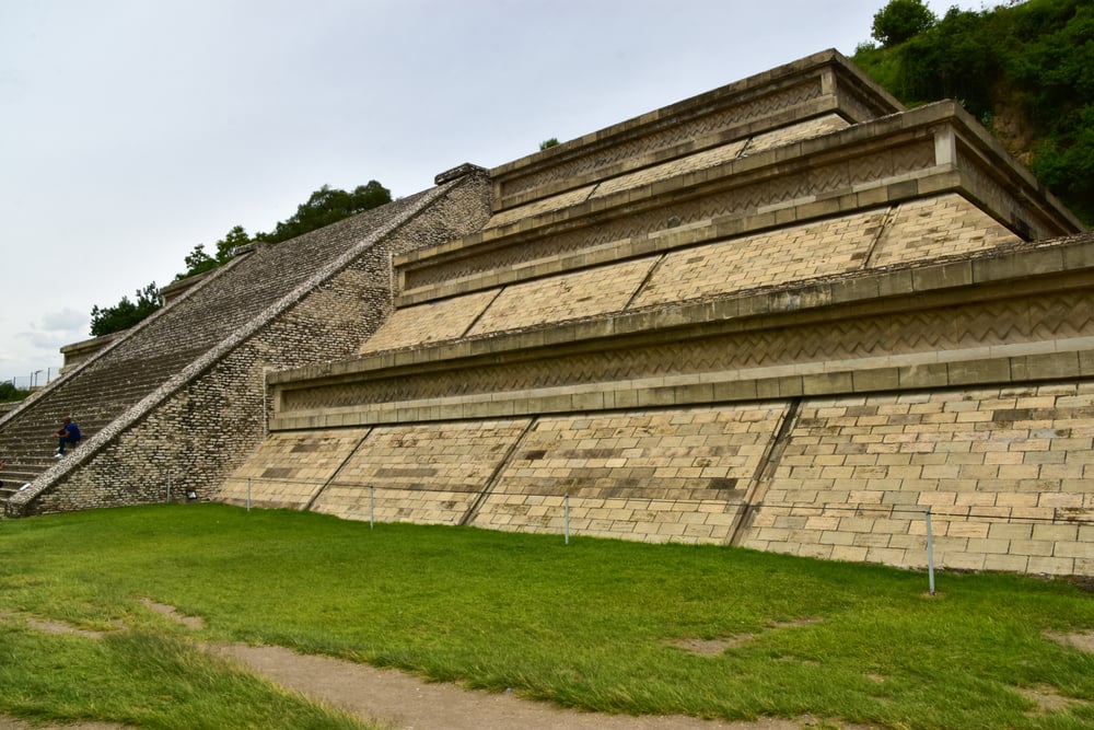 Anceint ruins from the Great Pyramid of Cholula