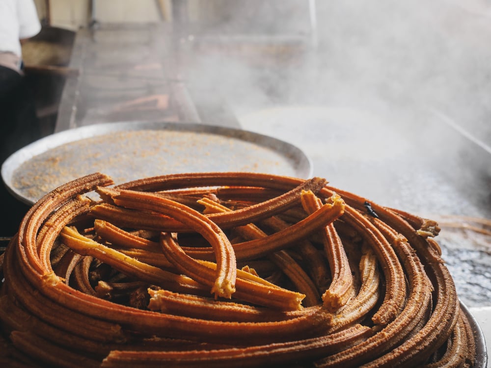 Fresh churros