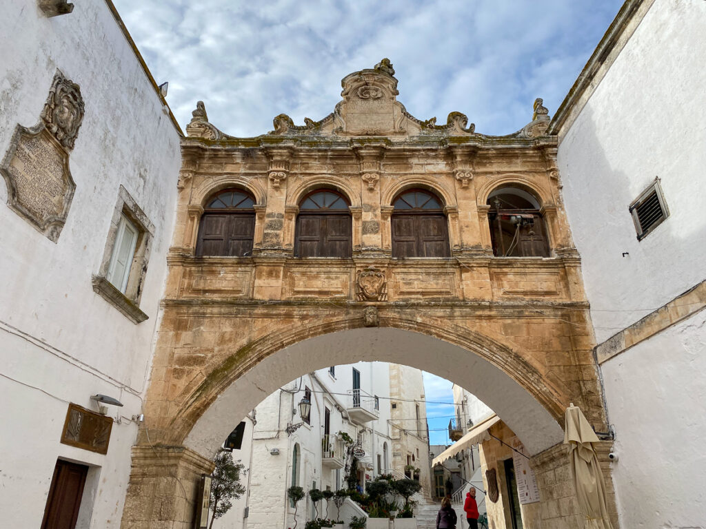 Arco Scoppa - one of the most-beloved Ostuni attractions