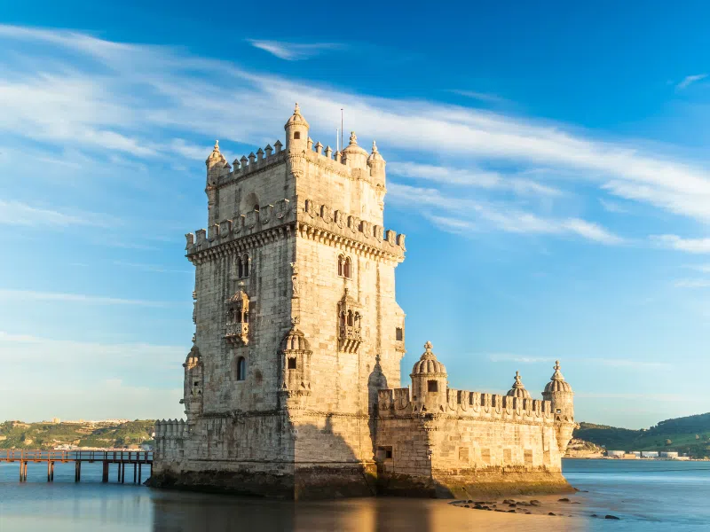 The tower of Belem in Portugal