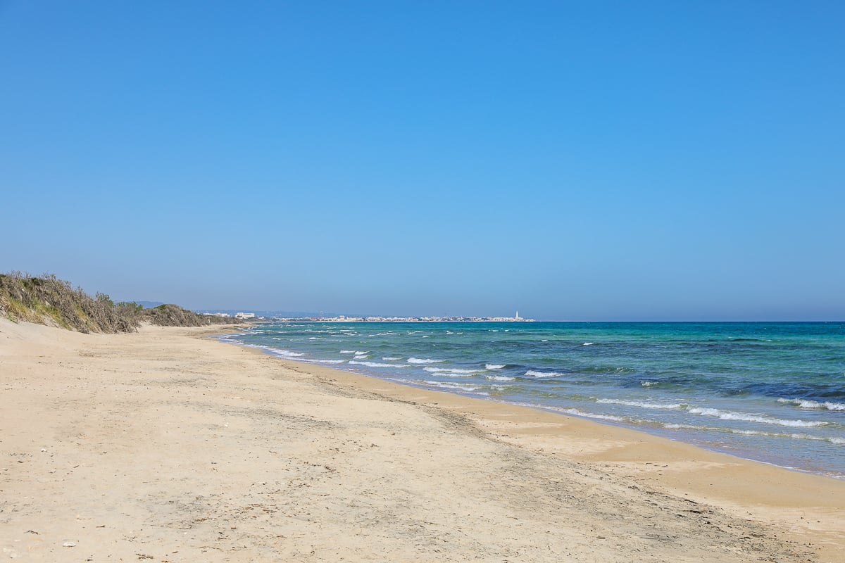 A gorgeous beach in Puglia