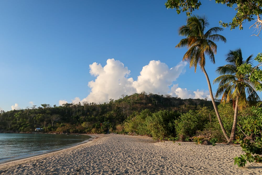 Beautiful white sand beach - a reason to visit Providencia