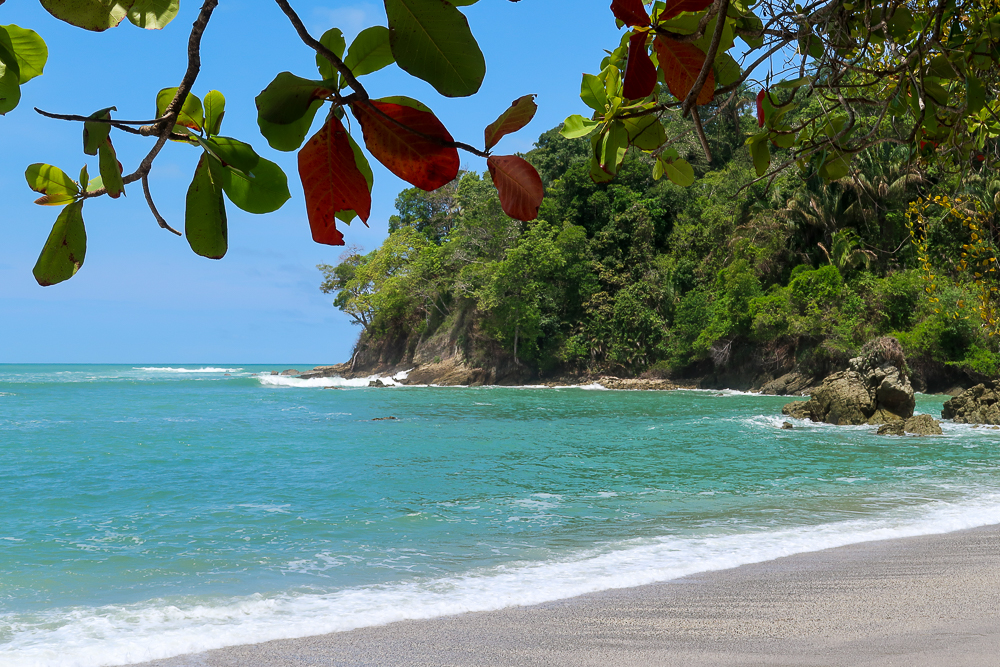 Relaxing beach at Manuel Antonio National Park - a must-visit destination for a perfect Costa Rica itinerary
