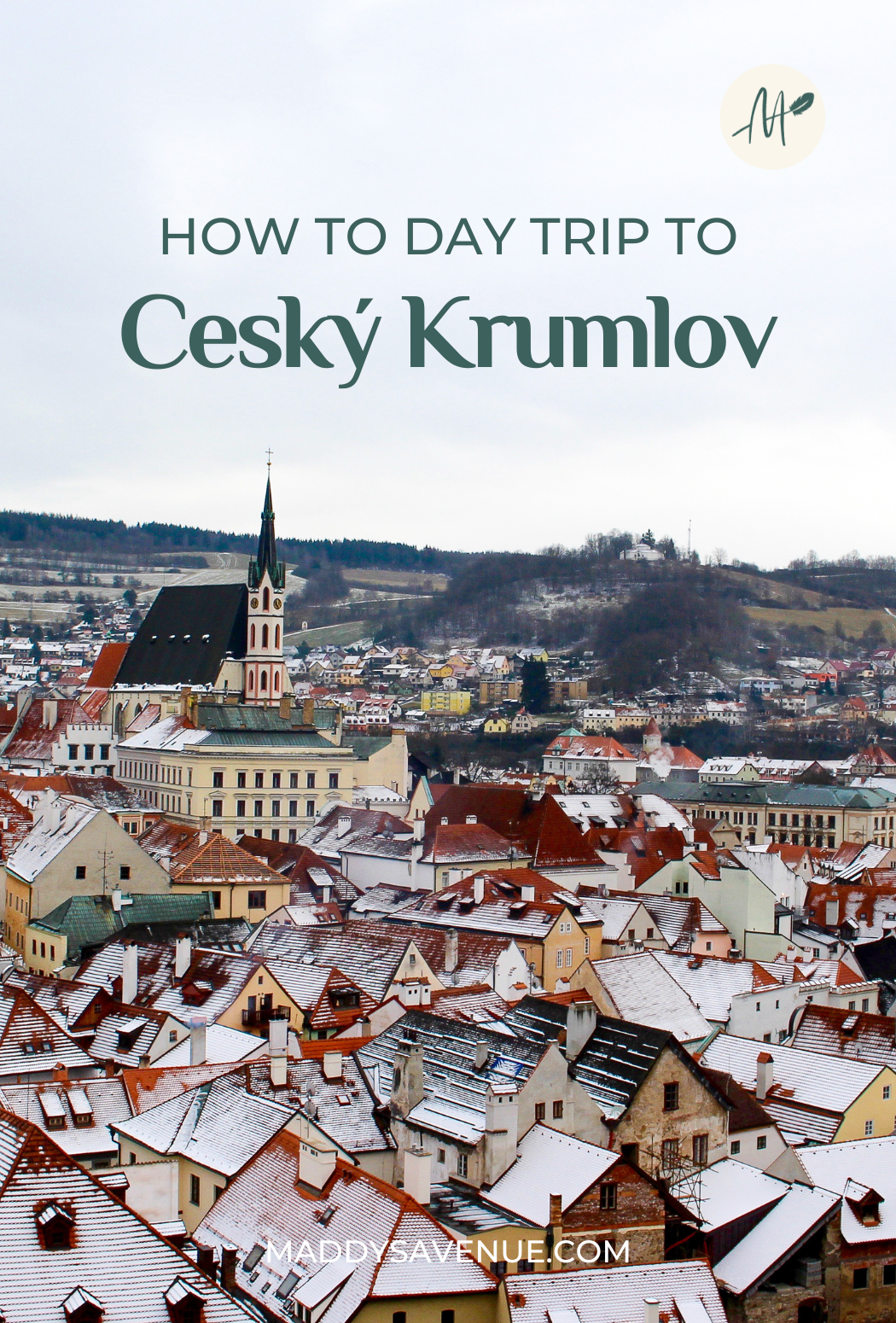 Planning to take a day trip to Český Krumlov from Prague? This guide covers everything you need to know! Just south of Prague lies a Czech town that simply must be from a page in a fairytale. A medieval town too magical to be true…With its red rooftops, perfectly preserved 13th-century castle, immaculate towers, quaint cobblestone streets, traditional restaurants, and the Vltava River snaking through it, Cesky Krumlov is a historic gem. It's an easy day trip from Prague! Here's how!