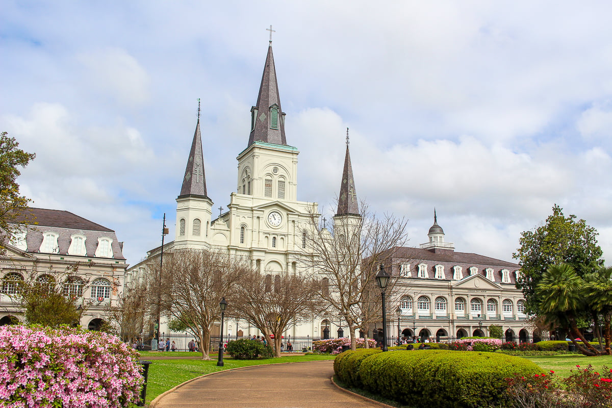 Jackson Square and St Louis Cathedral