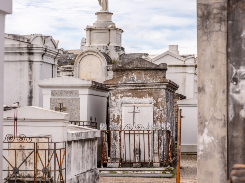 The St Louis Cemetery in New Orleans - touring this cemetery is a must-do activity during 3 days in New Orleans